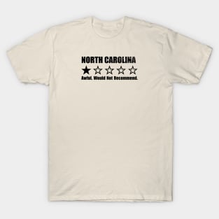 North Carolina One Star Review T-Shirt